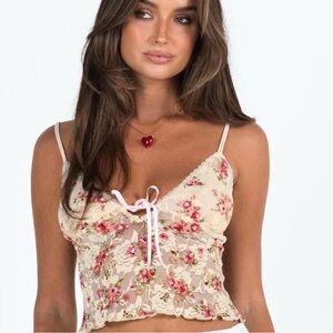 princess polly amessa top size 2